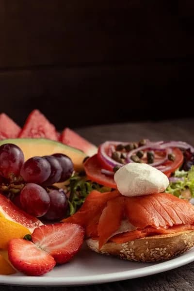 Plat et service Au Petit Chalet